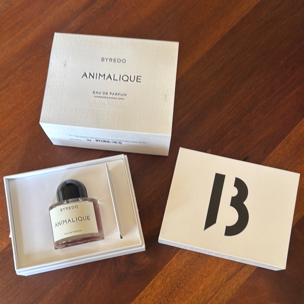 Byredo Animalique Perfume with Black and White Design